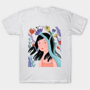 Women in flowers T-Shirt